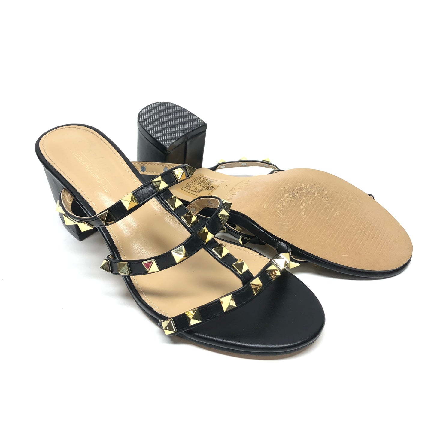 Sandals Heels Block By Catherine Malandrino  Size: 7.5