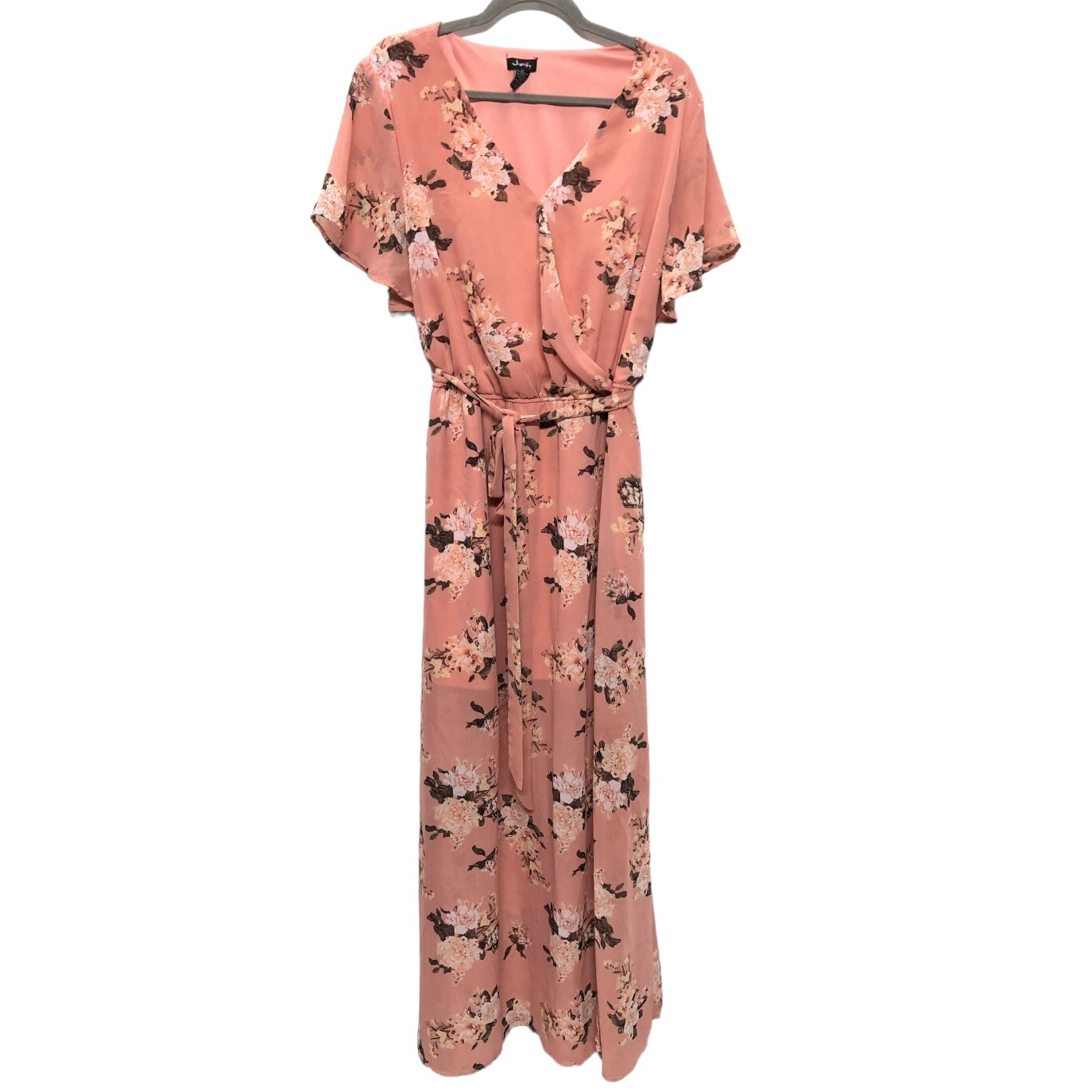 Pink Dress Casual Maxi Justify, Size 2x