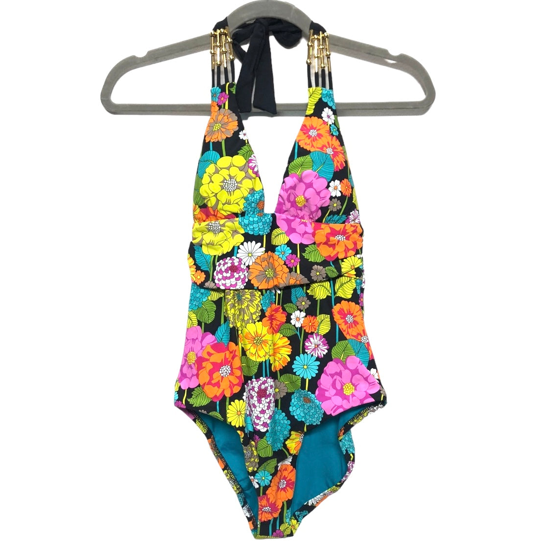 Floral Print Swimsuit Trina Turk, Size 6