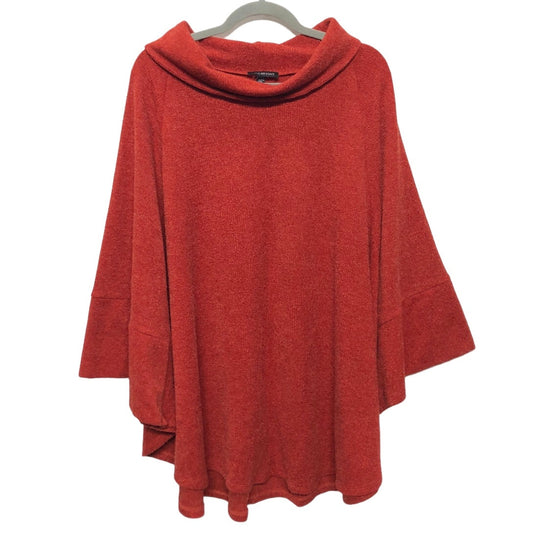 Sweater Short Sleeve By Lane Bryant In Red, Size: Xl