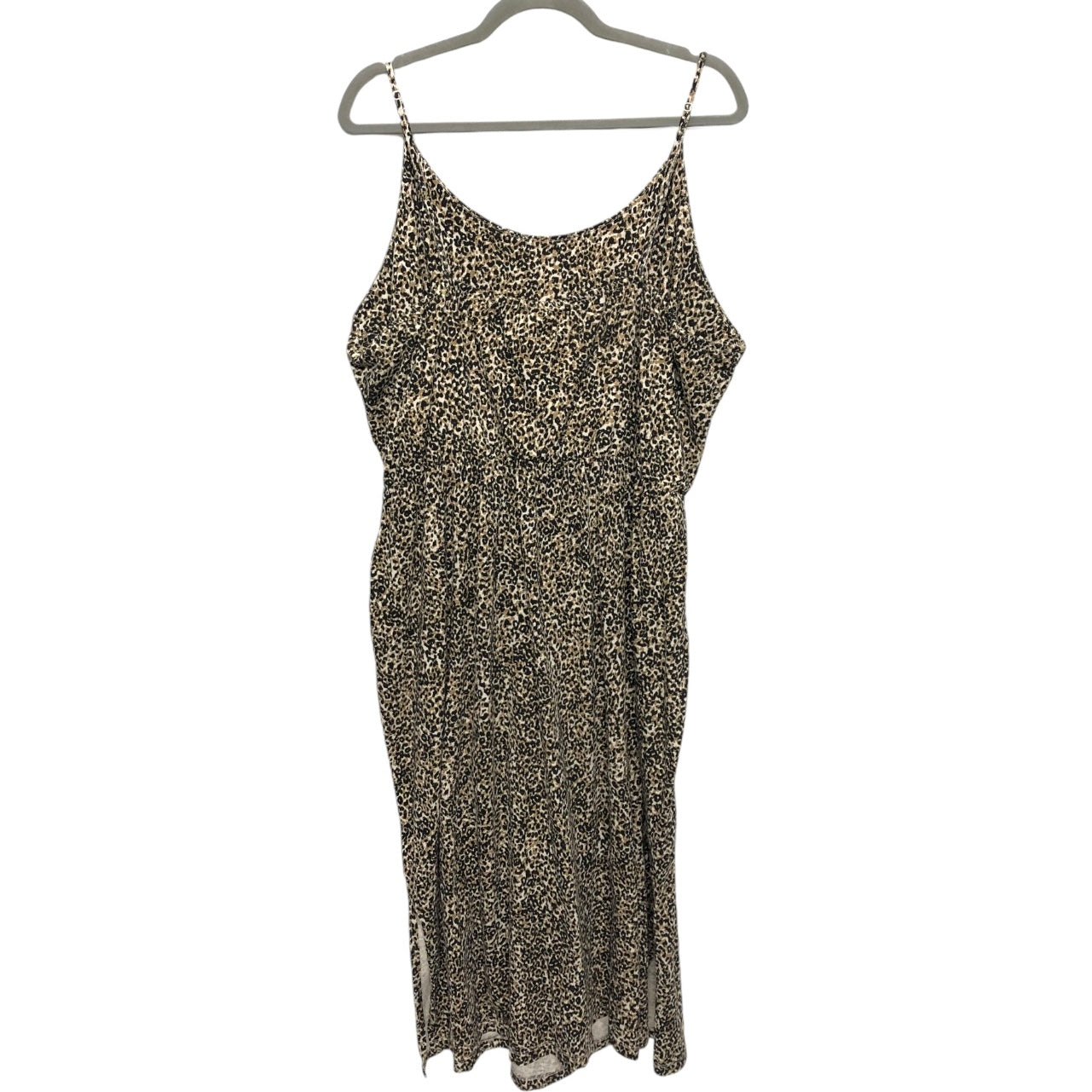 Dress Casual Midi By Old Navy In Animal Print, Size: 1x