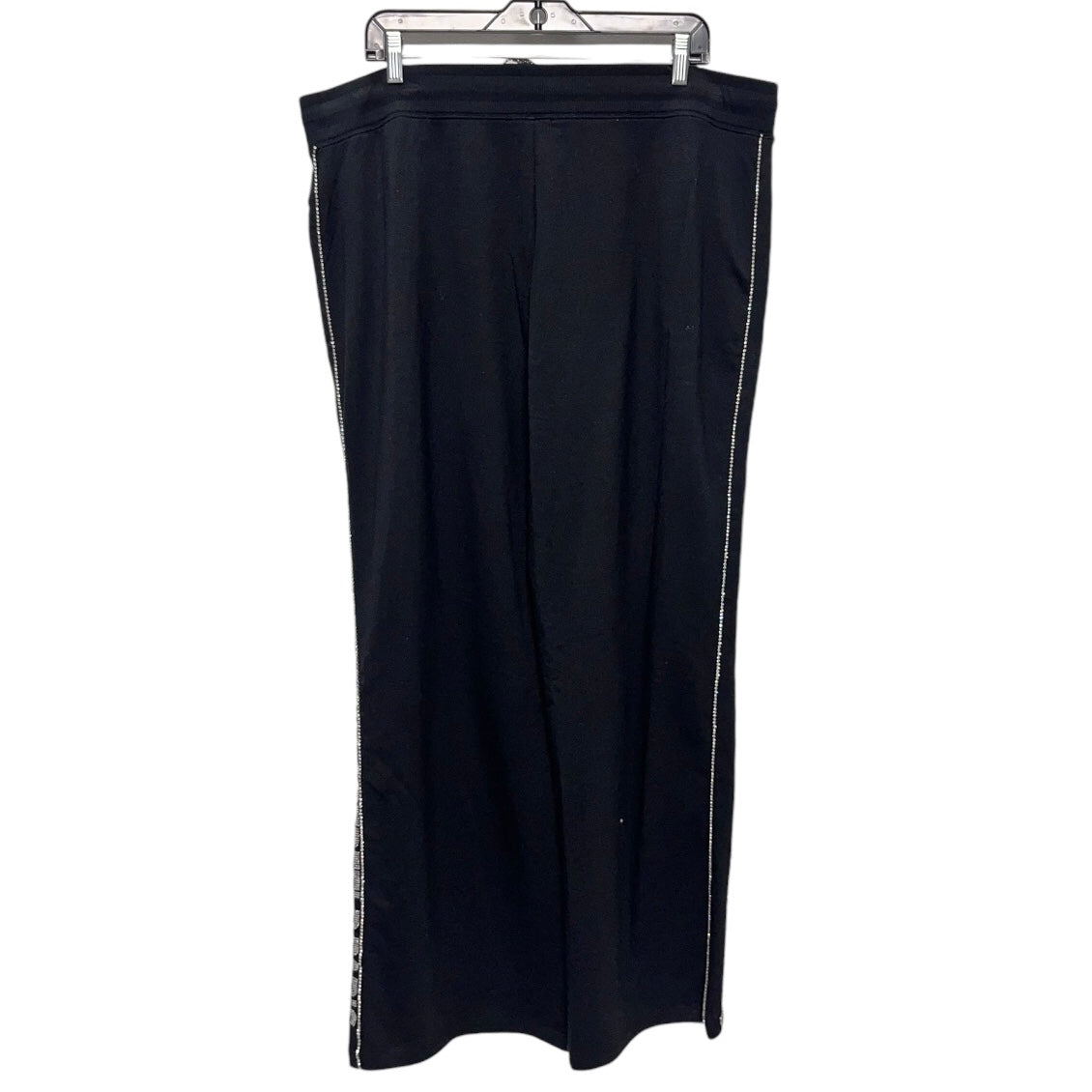 Pants Designer By Karl Lagerfeld In Black, Size: Xl