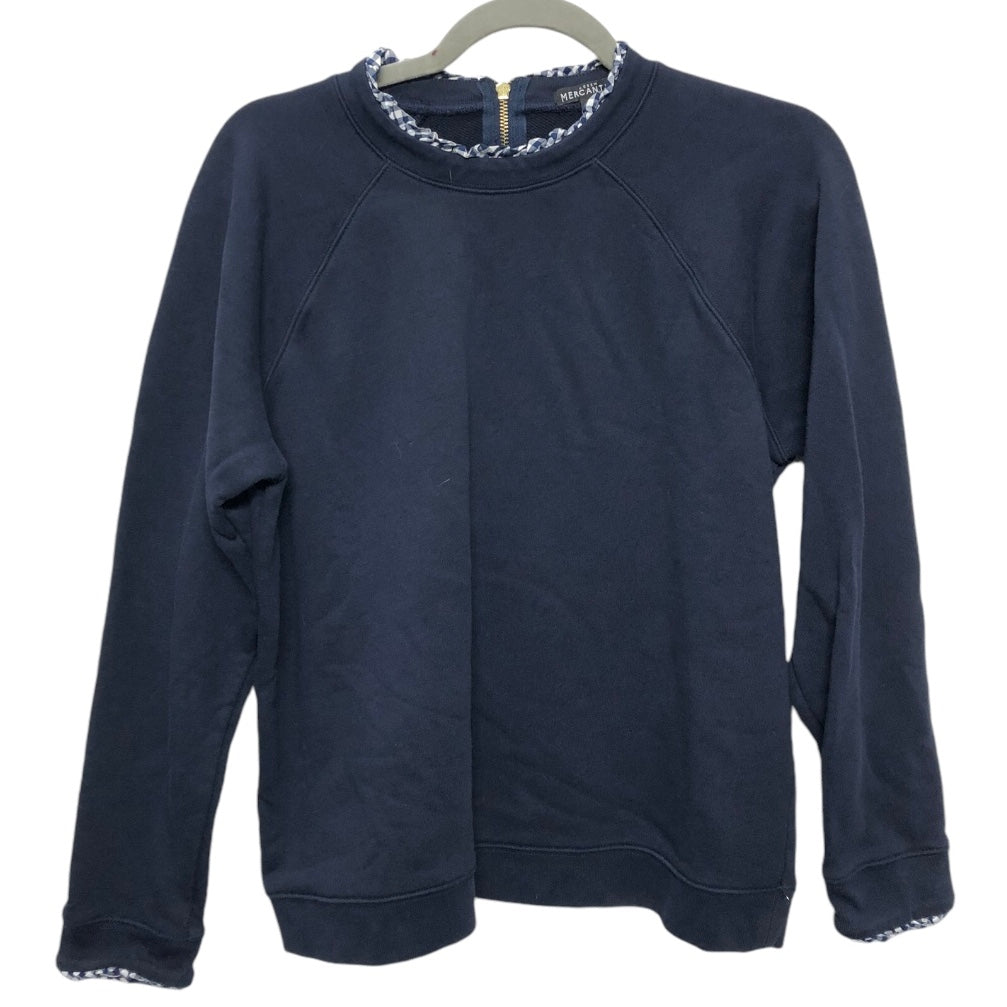 Sweatshirt Crewneck By J. Crew In Navy, Size: L