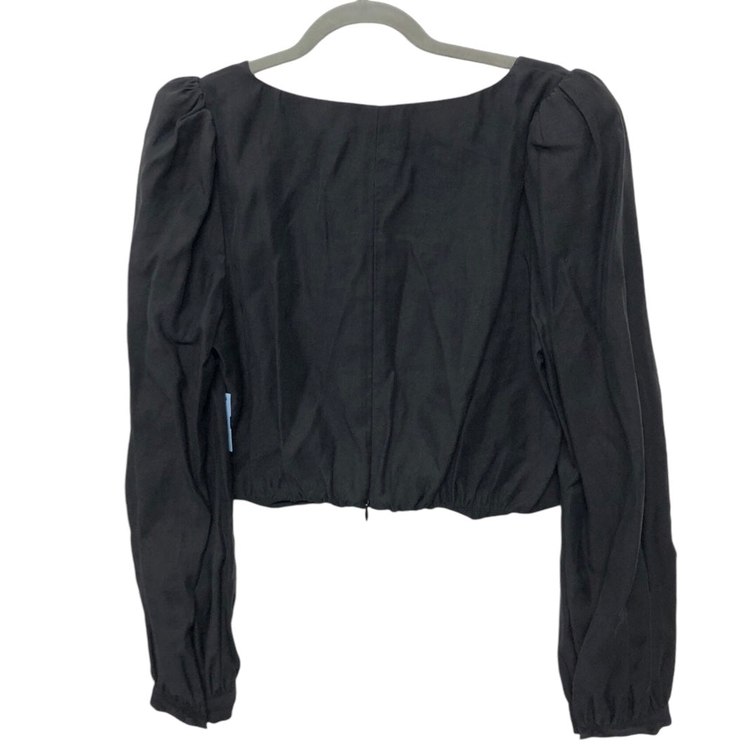 Top Long Sleeve By Antonio Melani In Black, Size: 8