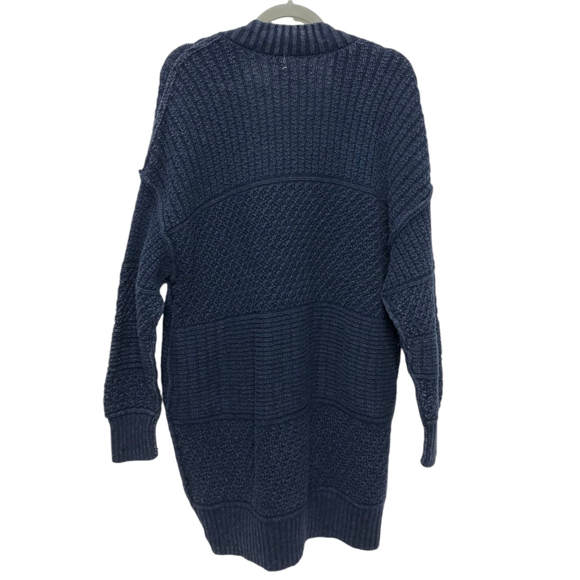 Sweater Cardigan By Lucky Brand In Navy, Size: Xl