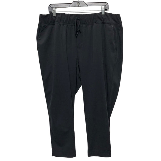 Athletic Capris By Livi Active In Black, Size: 1x