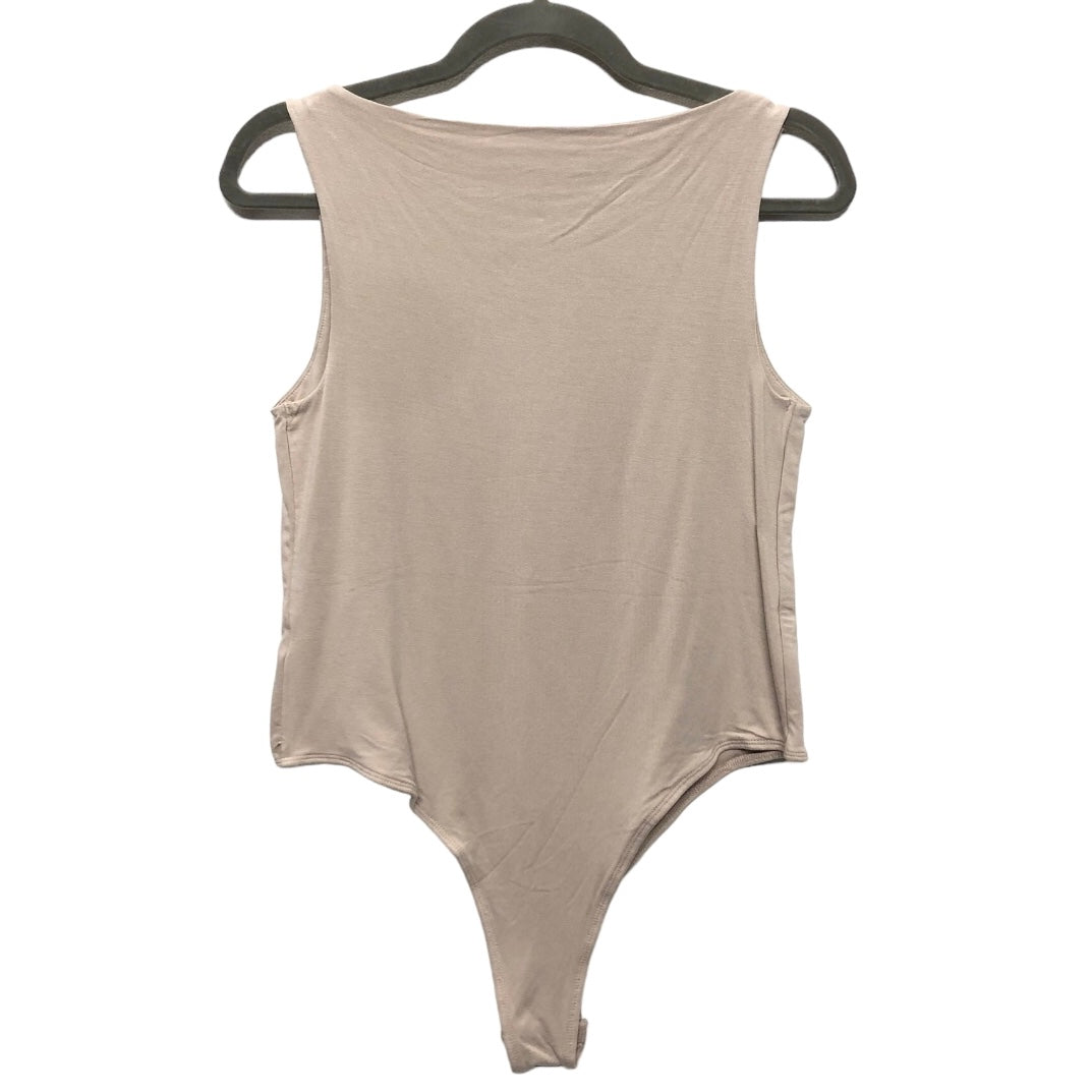 Beige Bodysuit A New Day, Size M