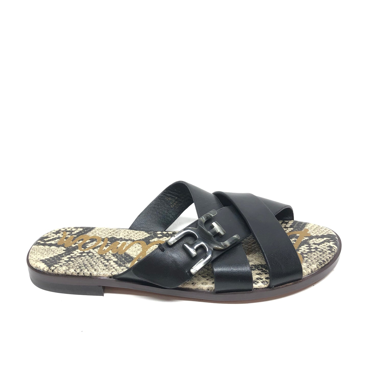 Sandals Flats By Sam Edelman In Black, Size: 7