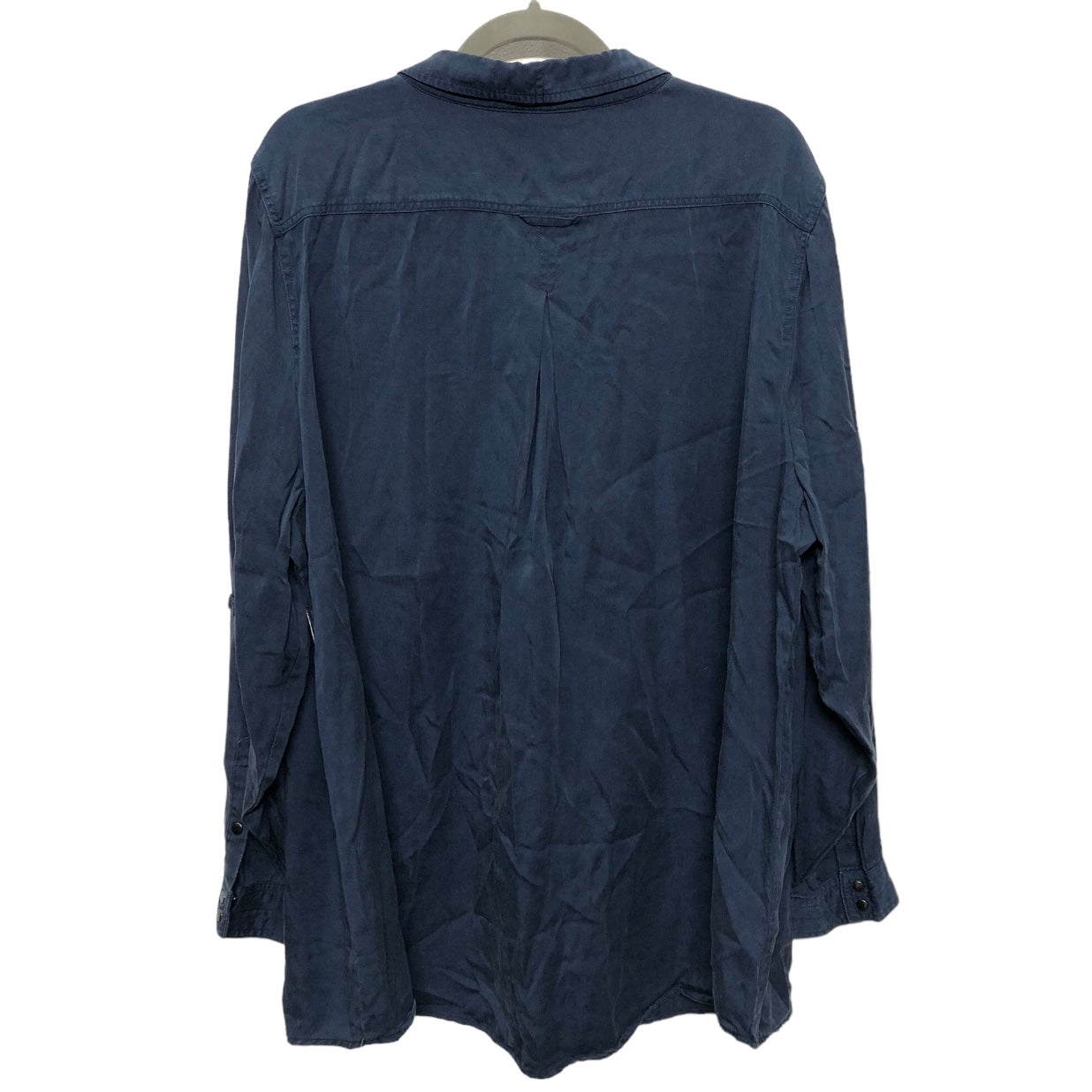 Top Long Sleeve By Soft Surroundings In Navy, Size: 3x