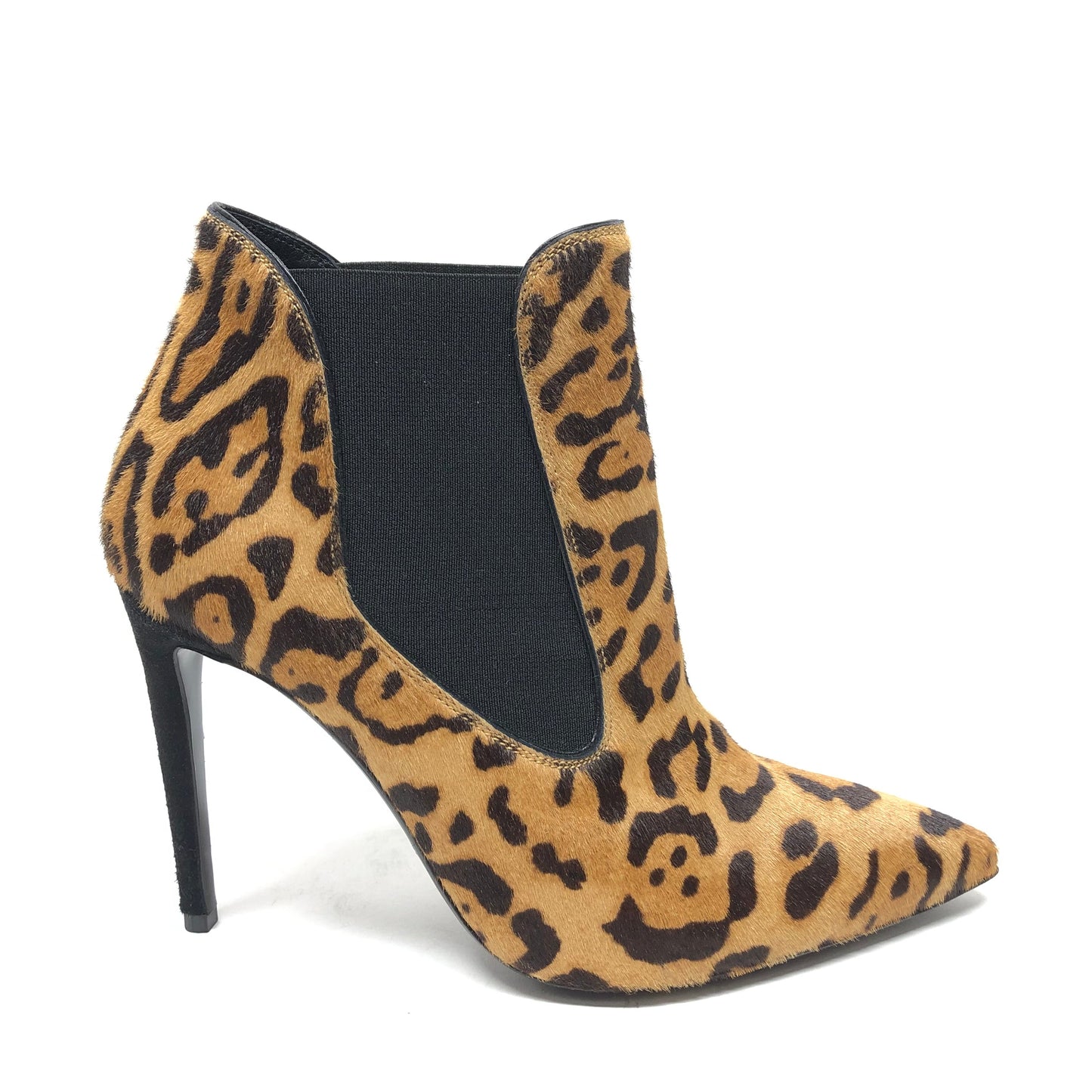 Boots Ankle Heels By Ralph Lauren In Animal Print, Size: 6.5