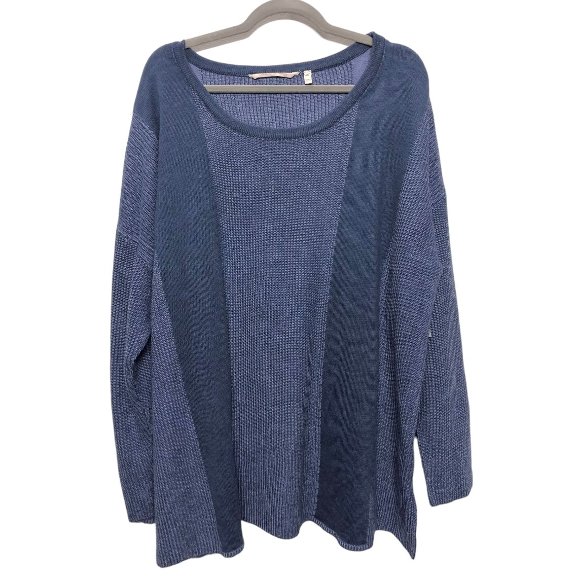 Top Long Sleeve By Soft Surroundings In Blue, Size: 3x