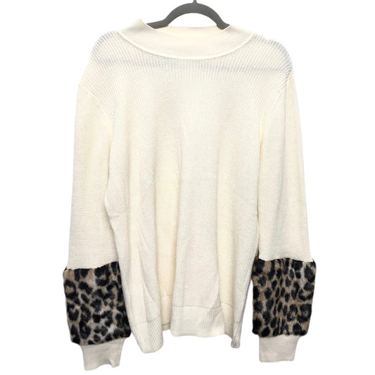 Sweater By Michael By Michael Kors In Cream, Size: Xl