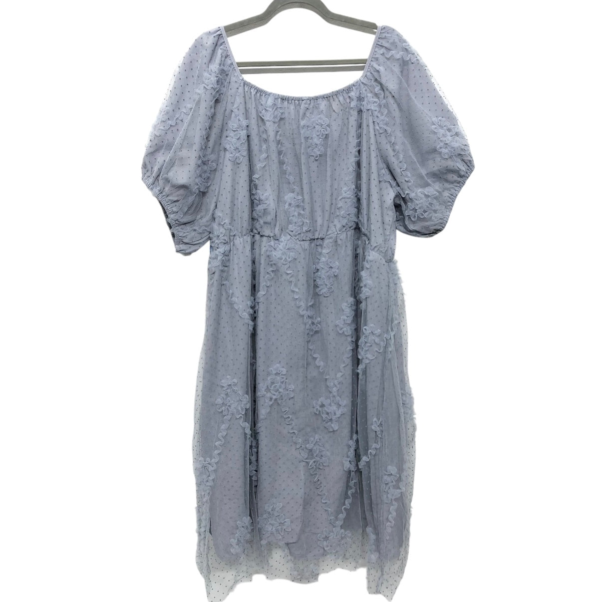 Dress Casual Short By Clothes Mentor In Grey, Size: 3x