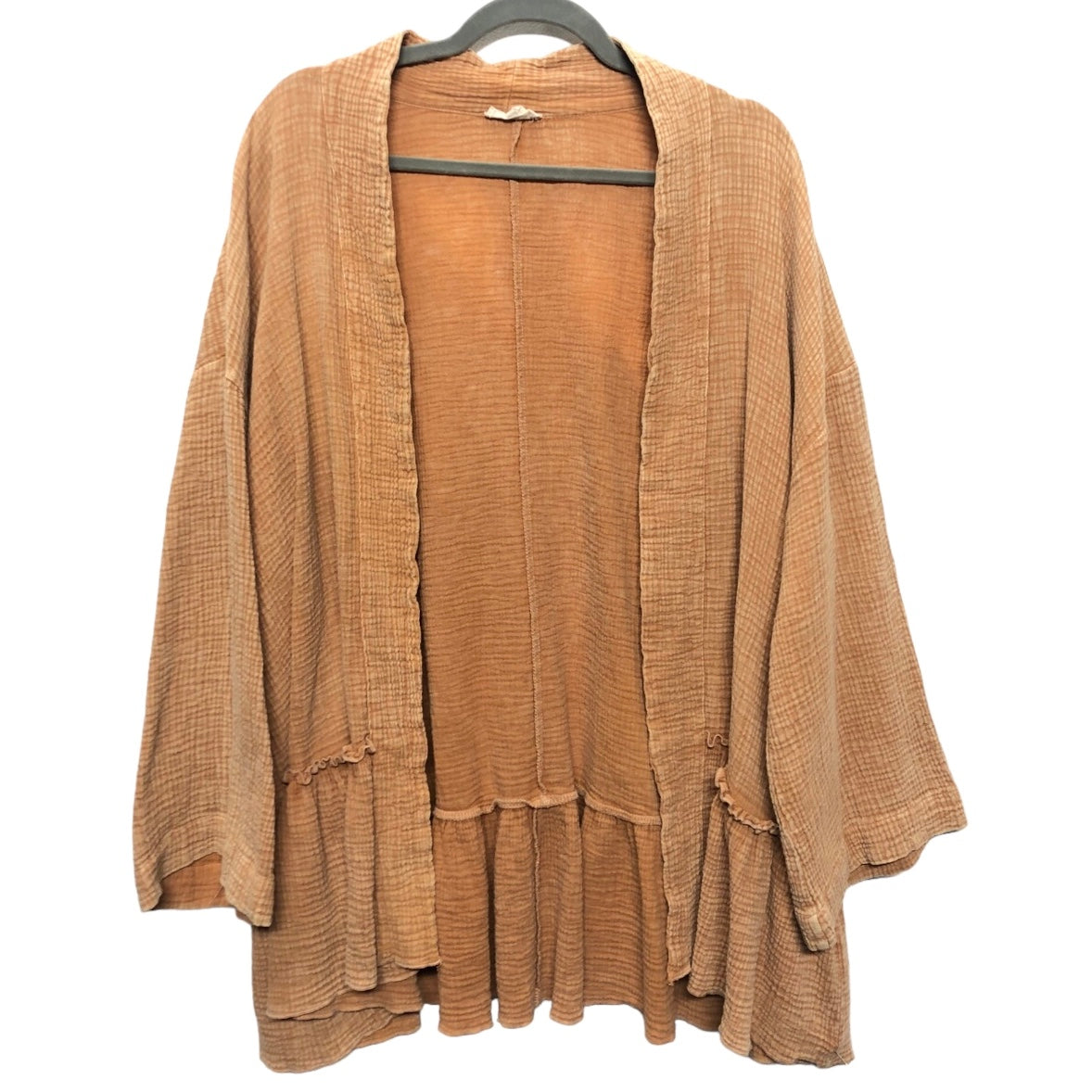 Kimono By Easel In Brown, Size: L