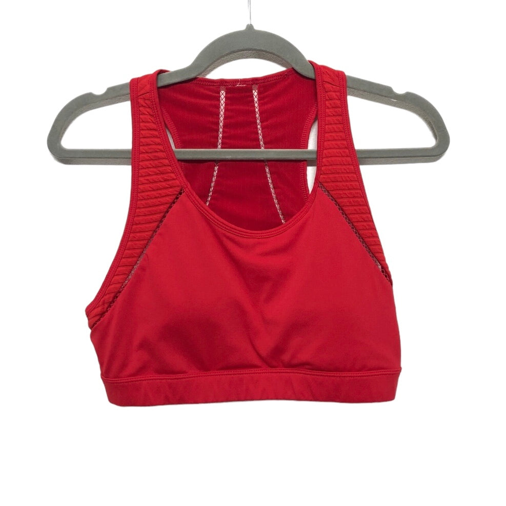 Red Athletic Bra Fabletics, Size M