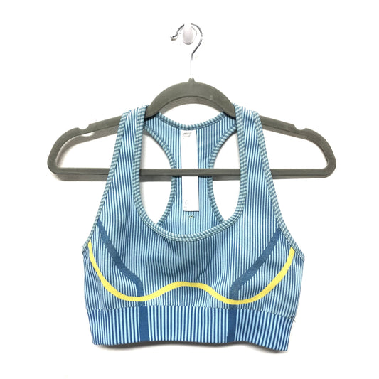 Blue & Yellow Athletic Bra Fabletics, Size M