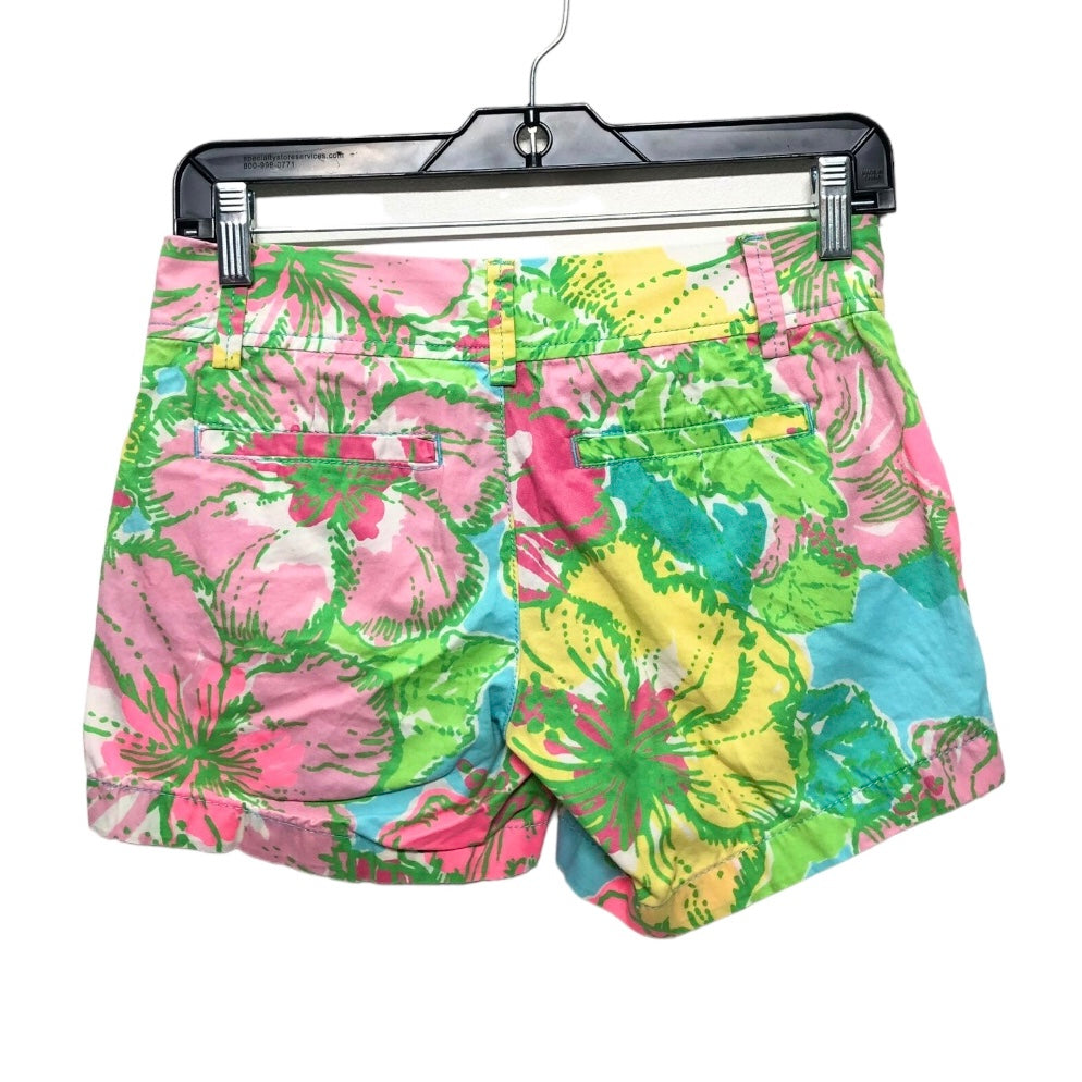 Pink & Yellow Shorts Lilly Pulitzer, Size 00