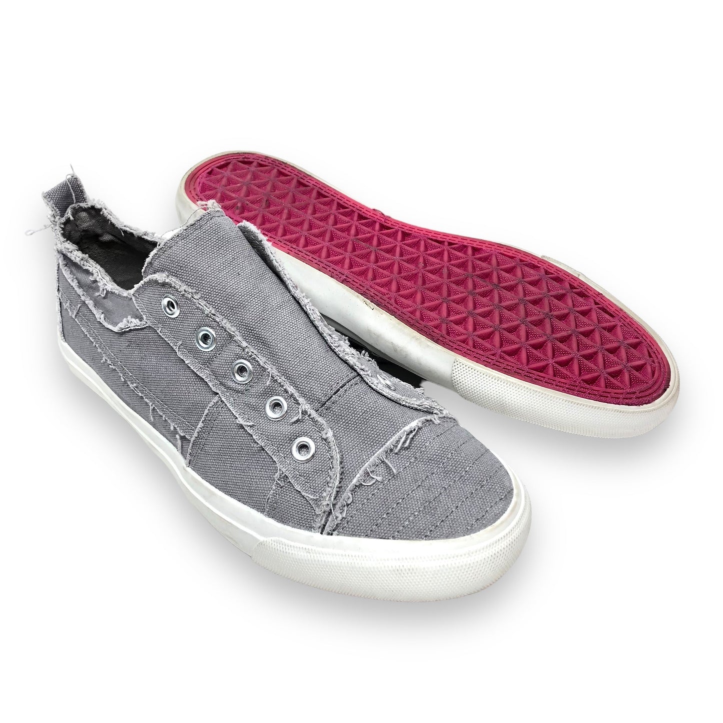 Grey Shoes Sneakers Corkys, Size 9