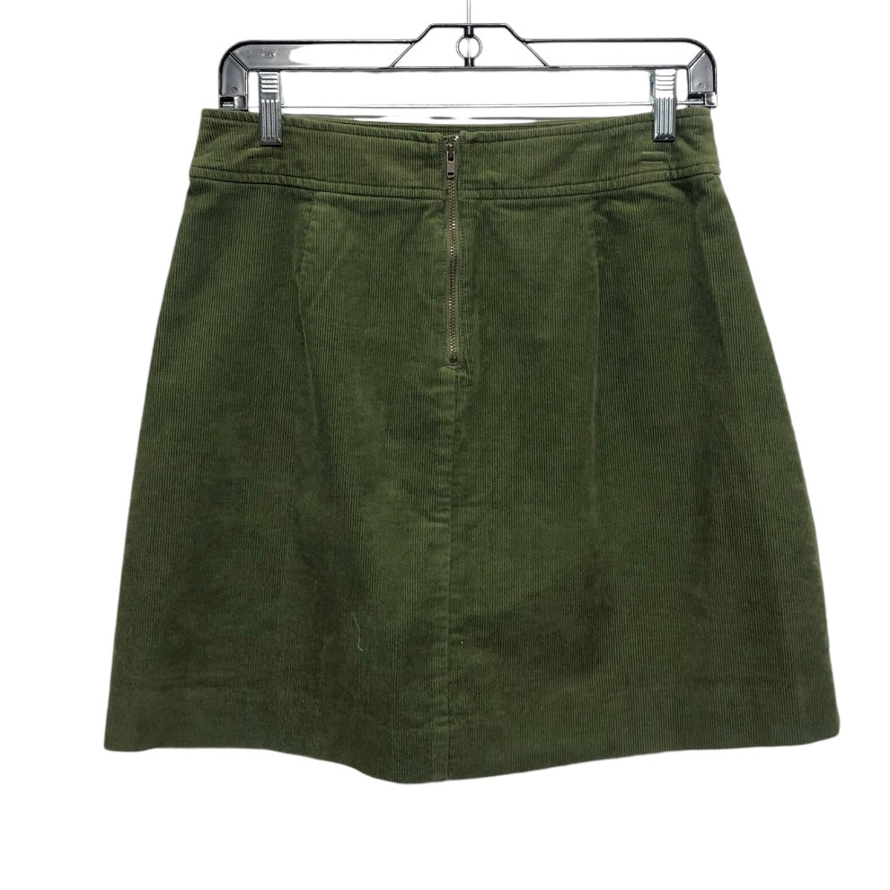 Skirt Mini & Short By J. Crew In Green, Size: 2