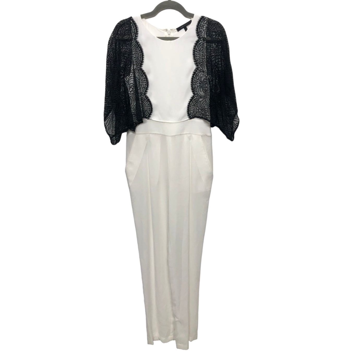 Black & White Jumpsuit Bcbgmaxazria, Size 2