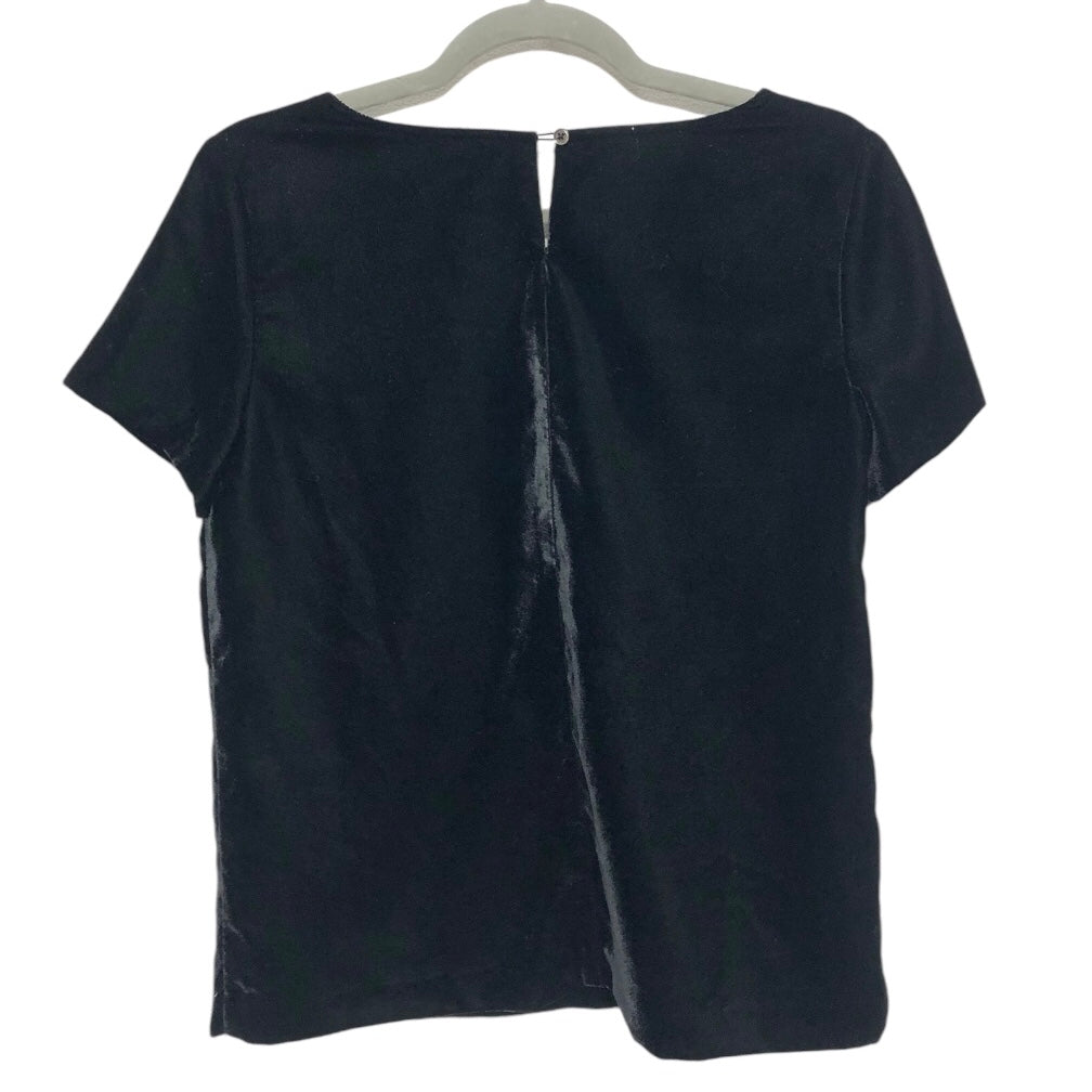 Top Short Sleeve By J. Crew In Black, Size: Xs