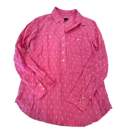 Pink Top Long Sleeve Talbots, Size S