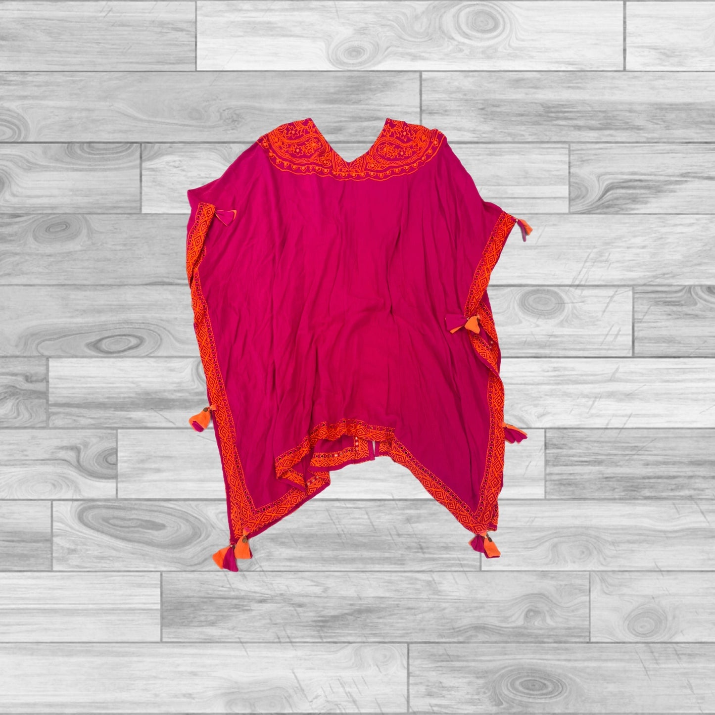Orange & Pink Kimono Soft Surroundings, Size Xl