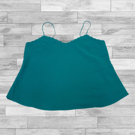 Tank Top By J. Crew In Green, Size: 10