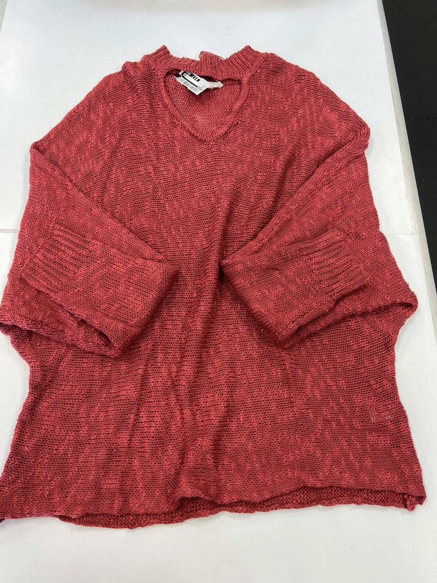 Sweater By Easel In Red, Size: L