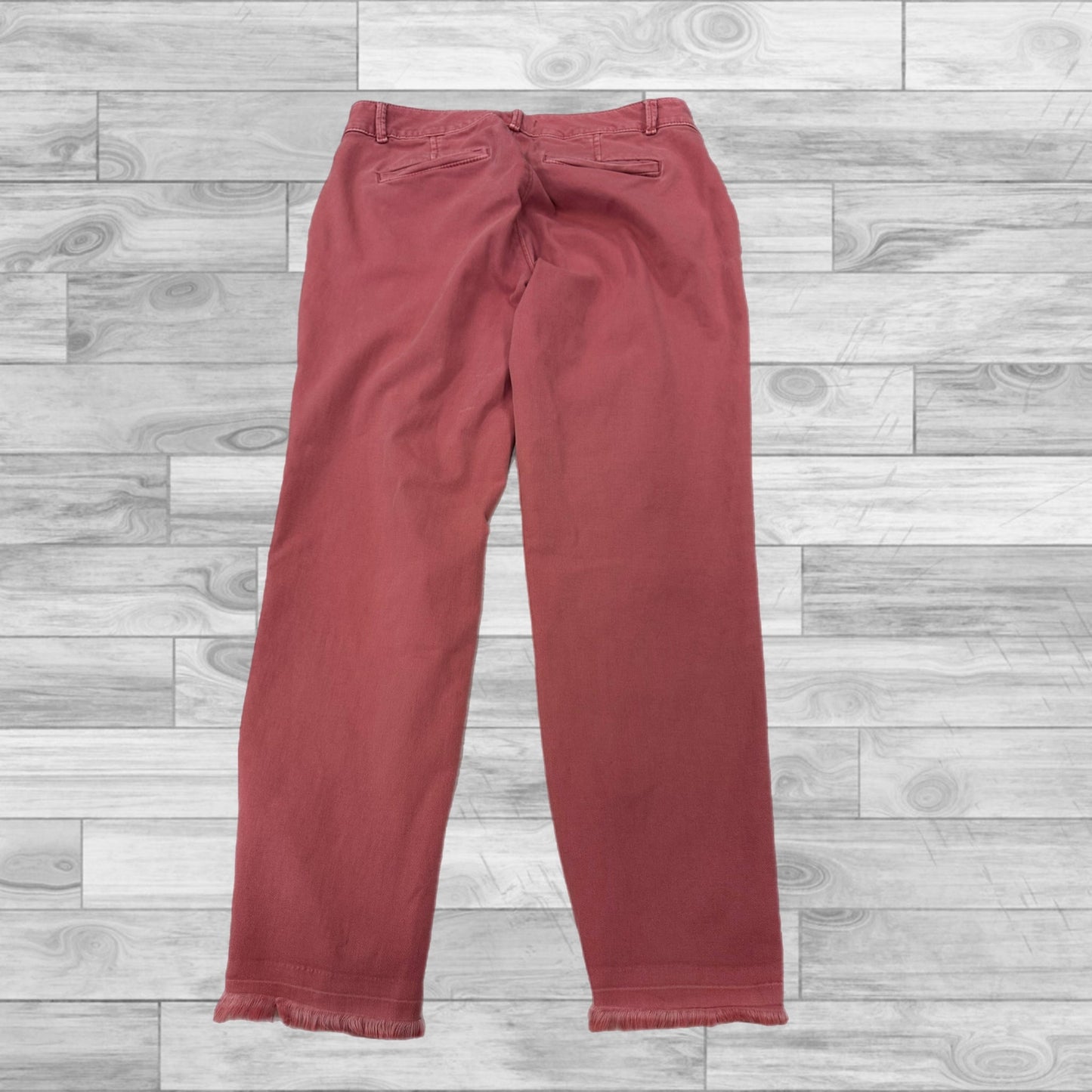 Red Capris Loft, Size 2