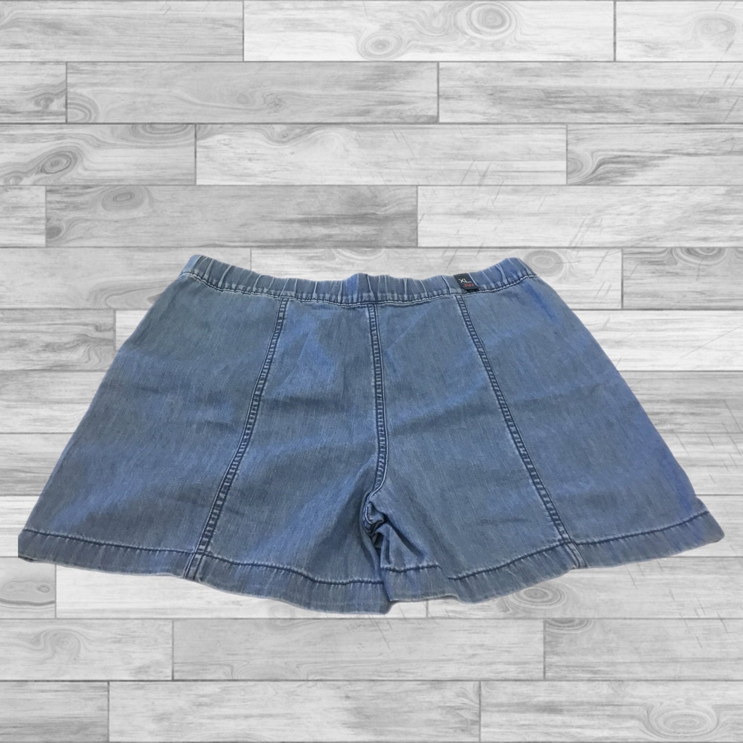 Shorts By Johnny Was In Blue Denim, Size: Xl