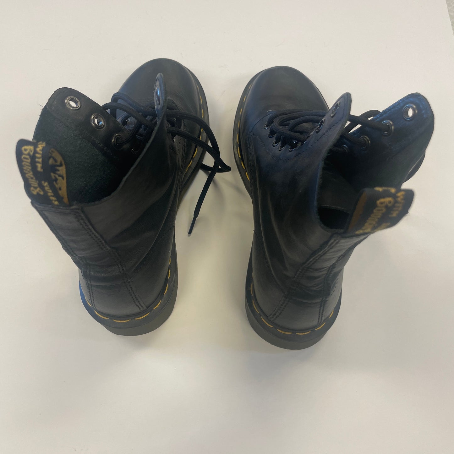 Boots Hiking By Dr Martens In Black, Size: 7