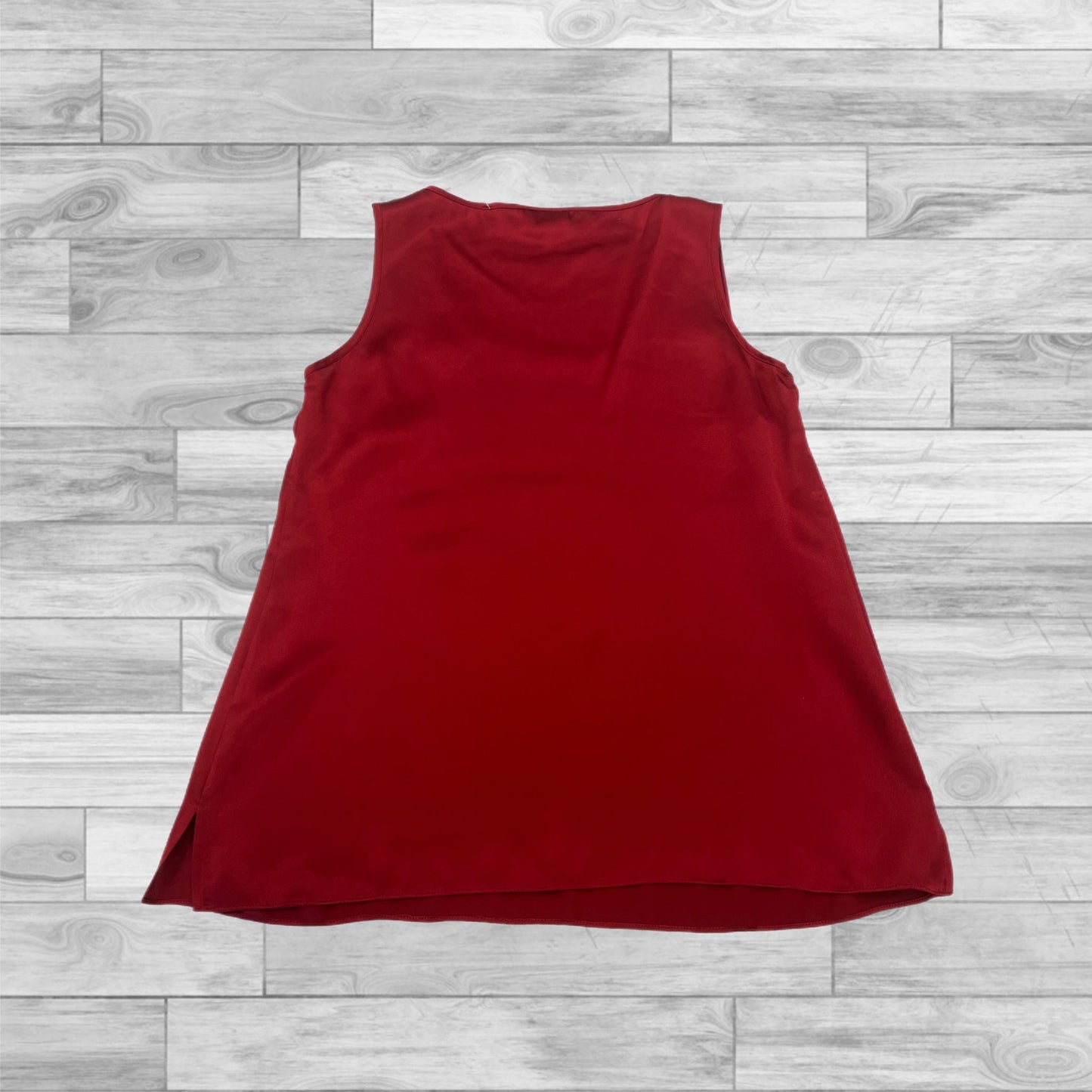 Top Sleeveless By Talbots In Red, Size: 2