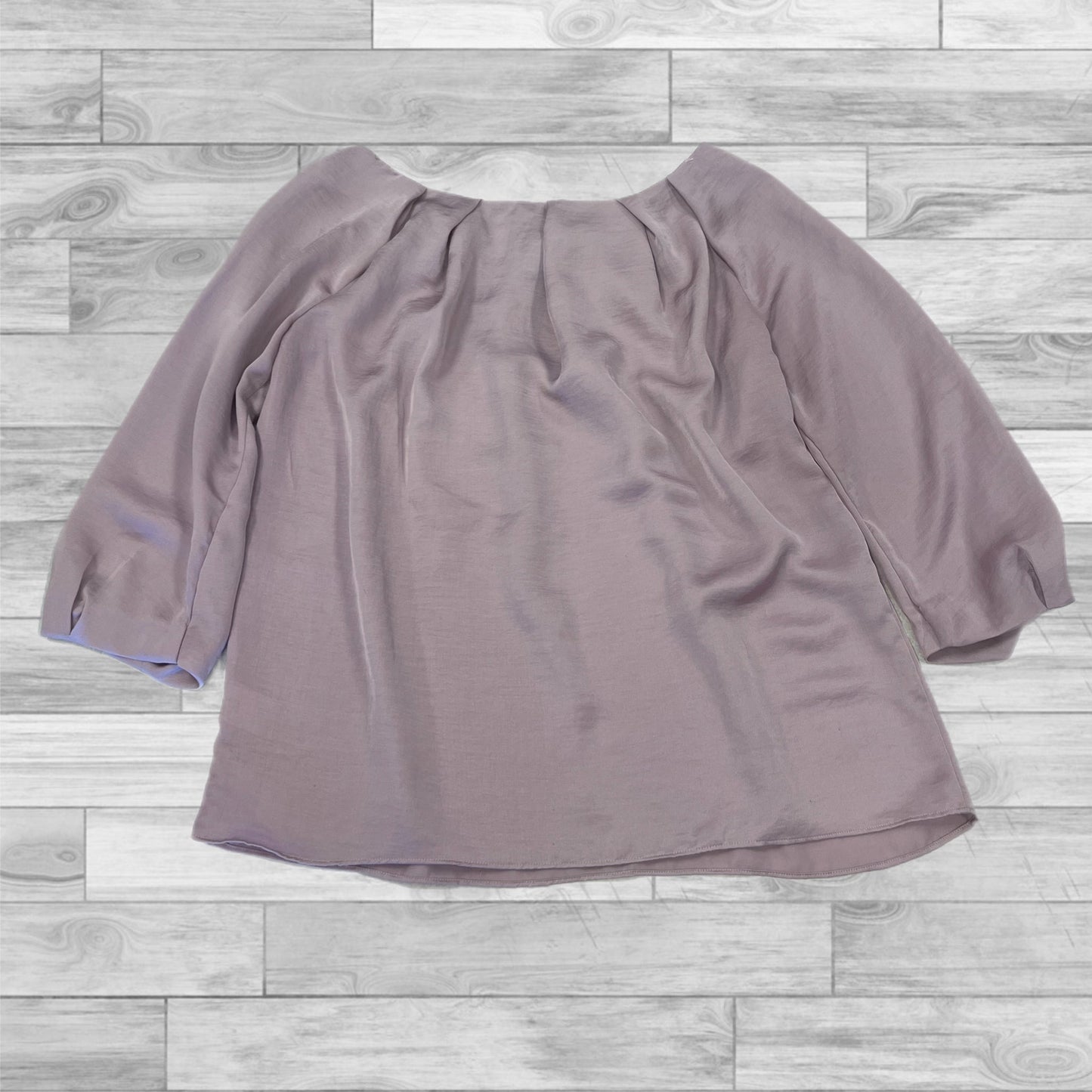 Top Long Sleeve By Talbots In Purple, Size: 2