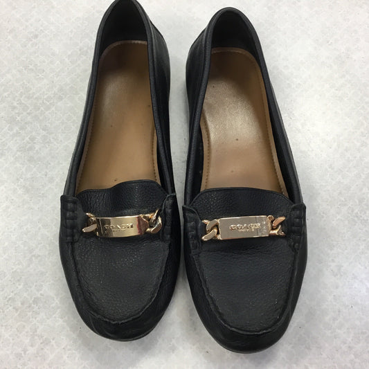 Shoes Designer By Coach In Black, Size: 8