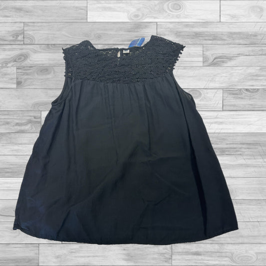 Top Short Sleeve By Old Navy In Black, Size: L