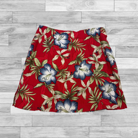 Skort By Clothes Mentor In Red, Size: 10