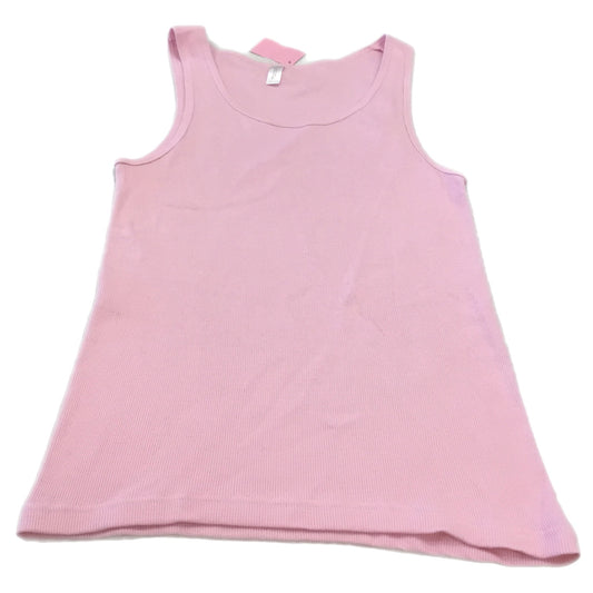 Top Sleeveless Basic By J Crew In Pink, Size: Xl