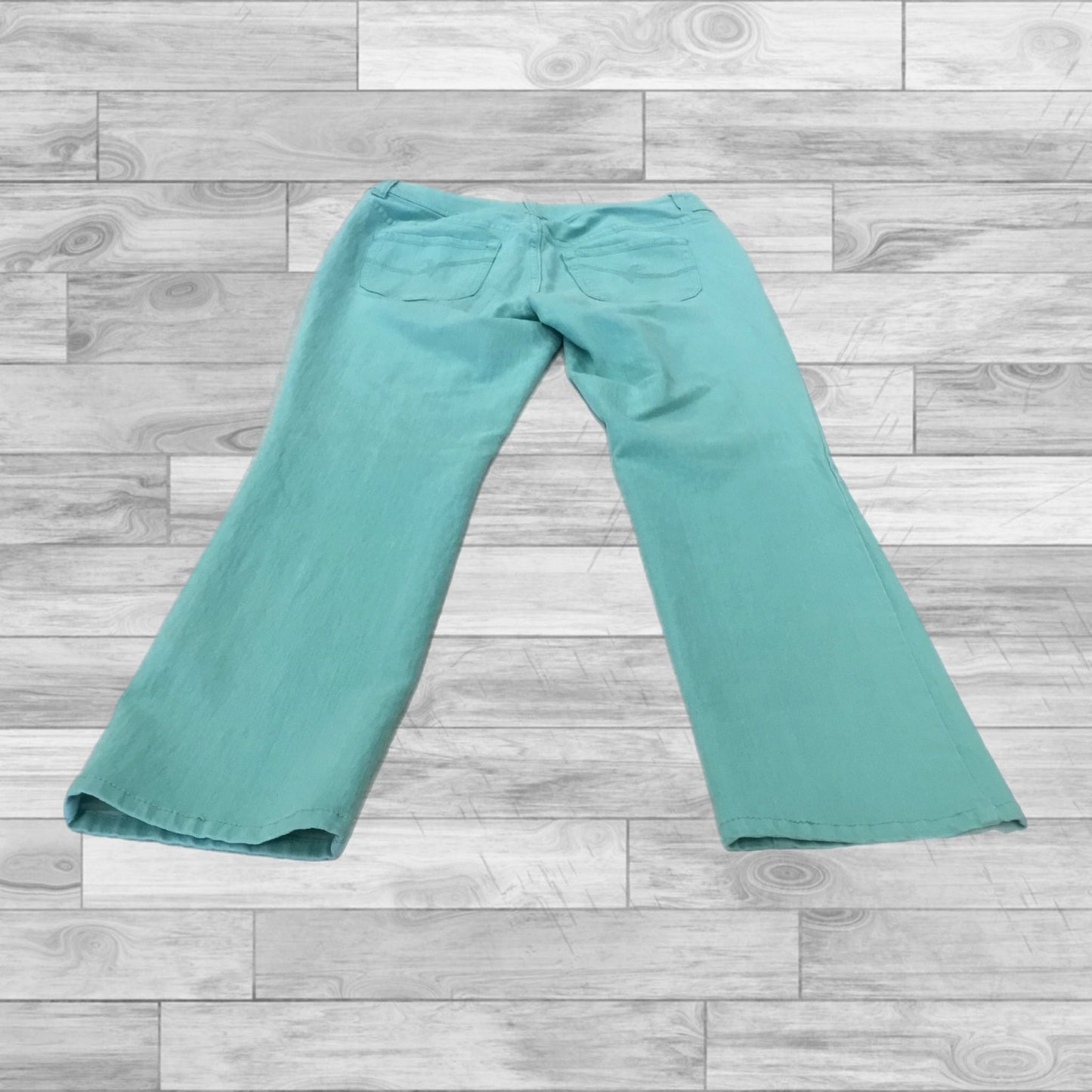 Pants Ankle By Chicos In Teal, Size: 0 (4)