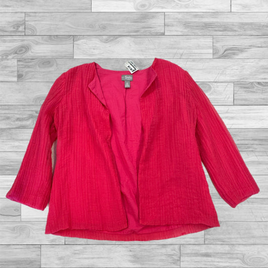 Jacket Other By Chicos In Pink, Size: 0