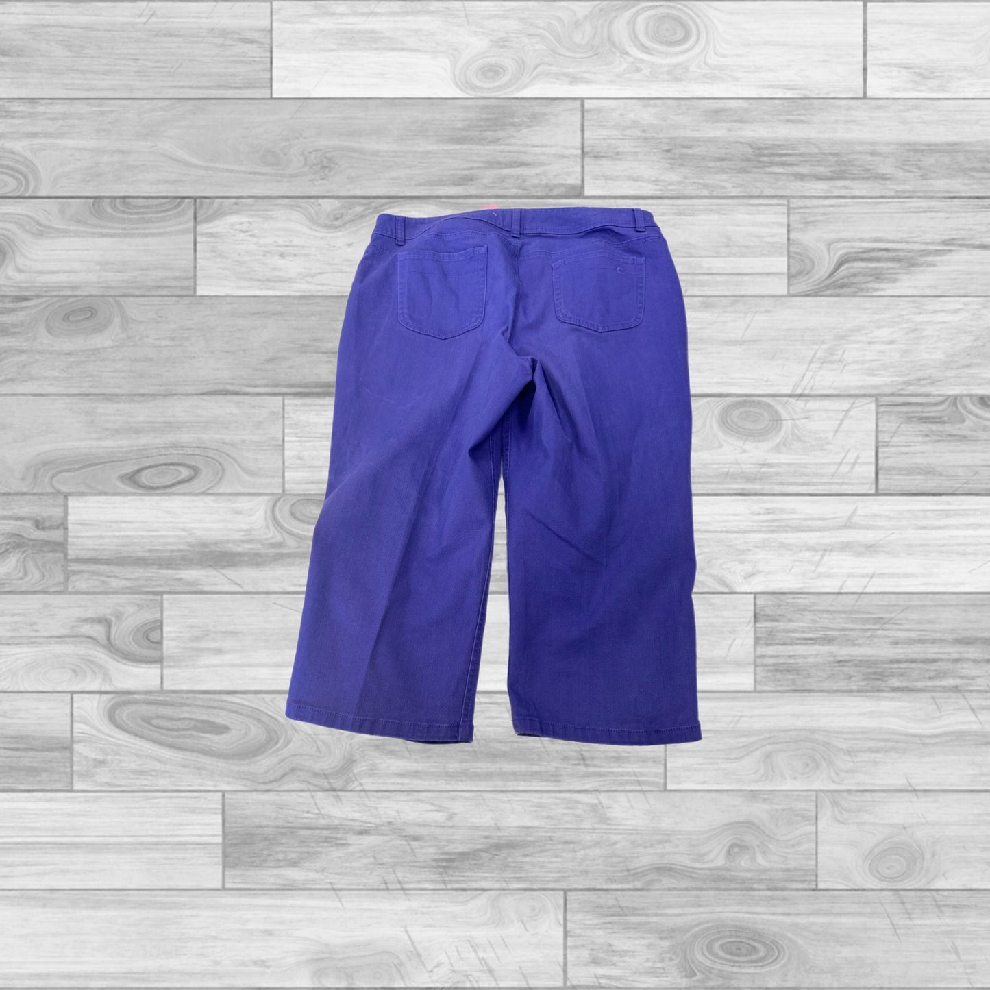 Purple Capris Chicos, Size 3