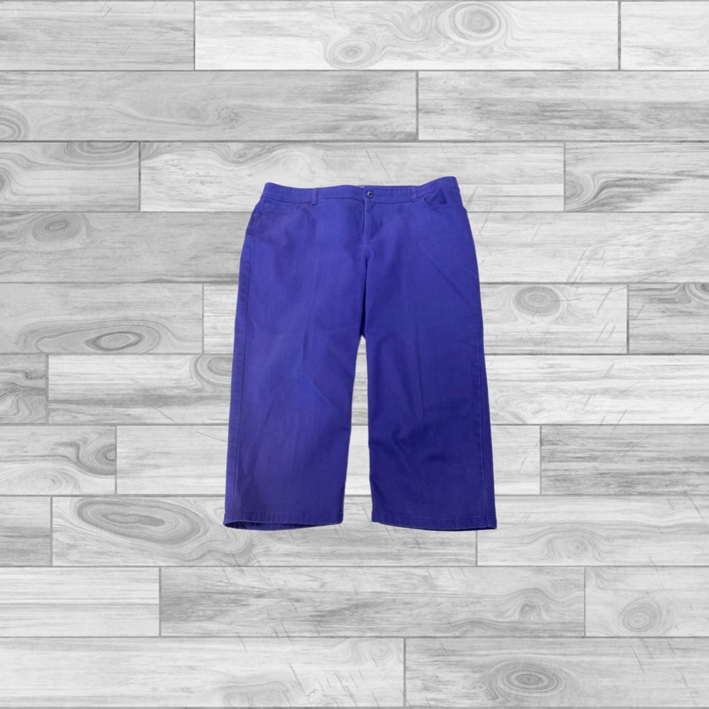 Purple Capris Chicos, Size 3