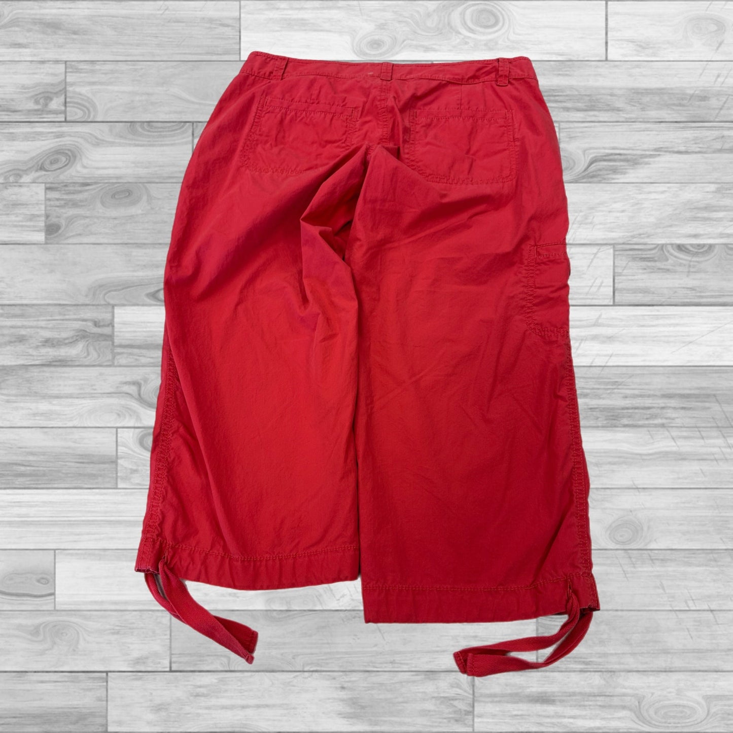 Capris By Loft In Red, Size: 4