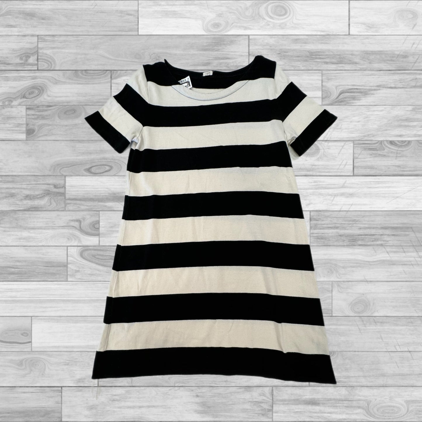 Black & Cream Dress Casual Short J. Crew, Size S