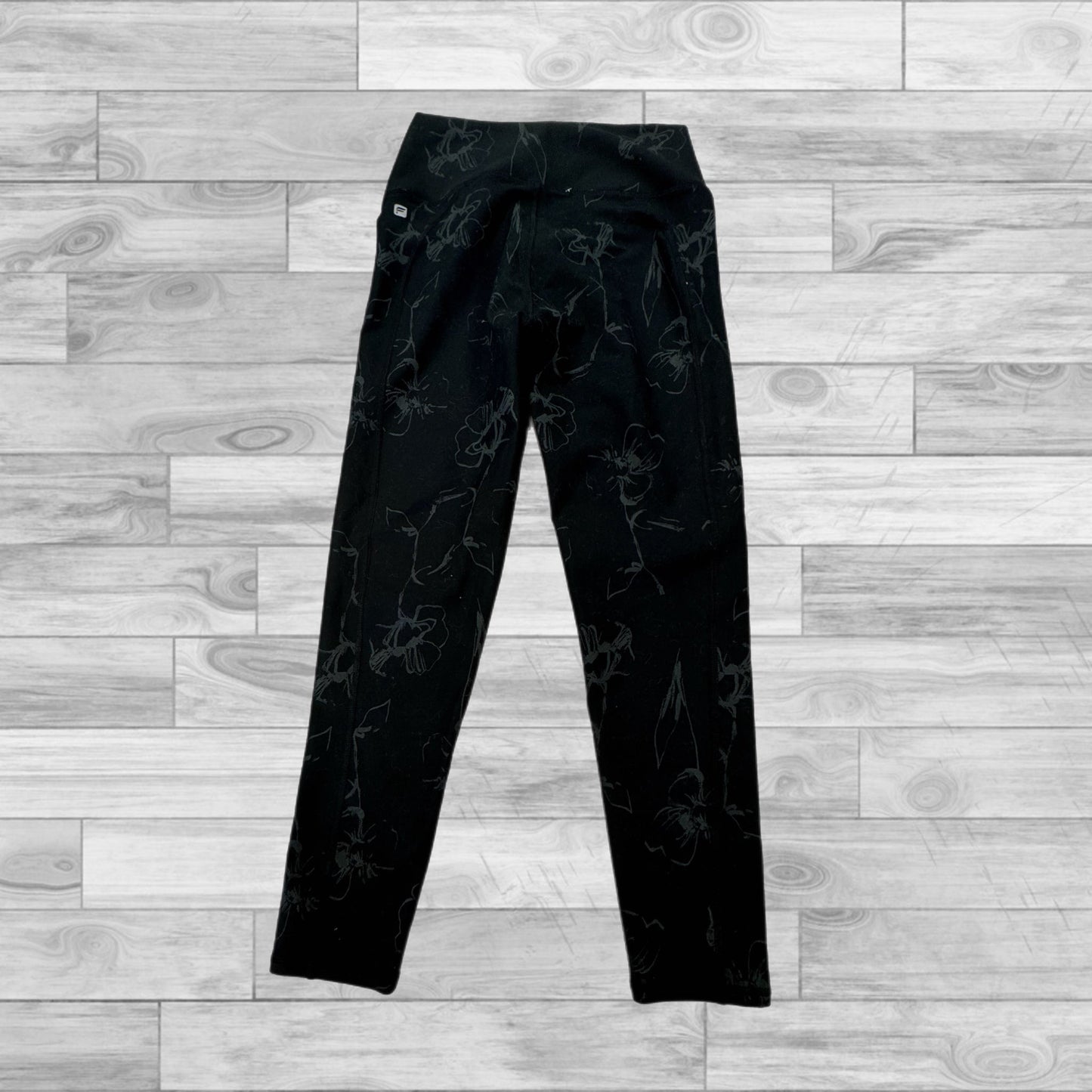 Athletic Leggings By Fabletics In Black, Size: S