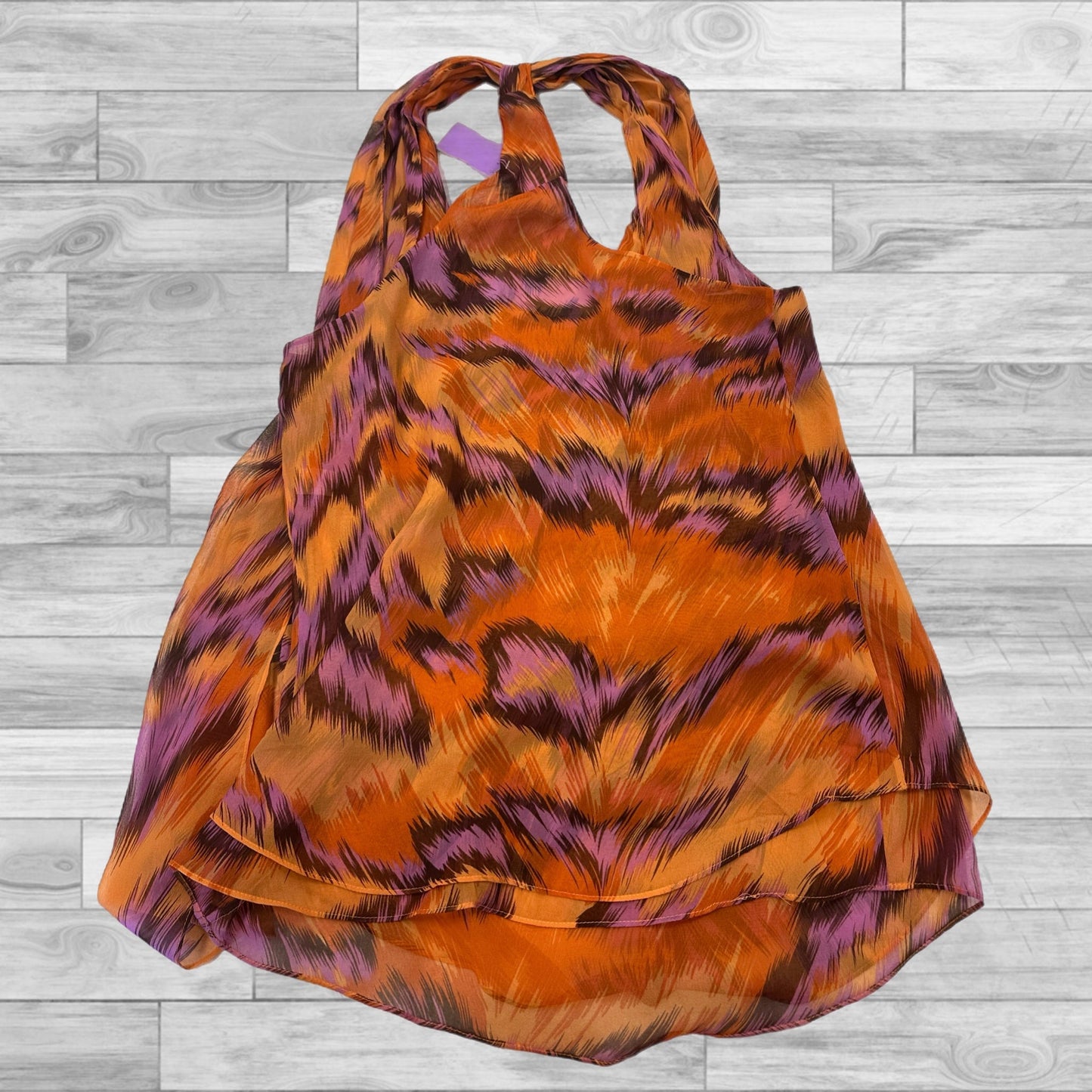 Top Sleeveless By Diane Von Furstenberg In Orange, Size: 4