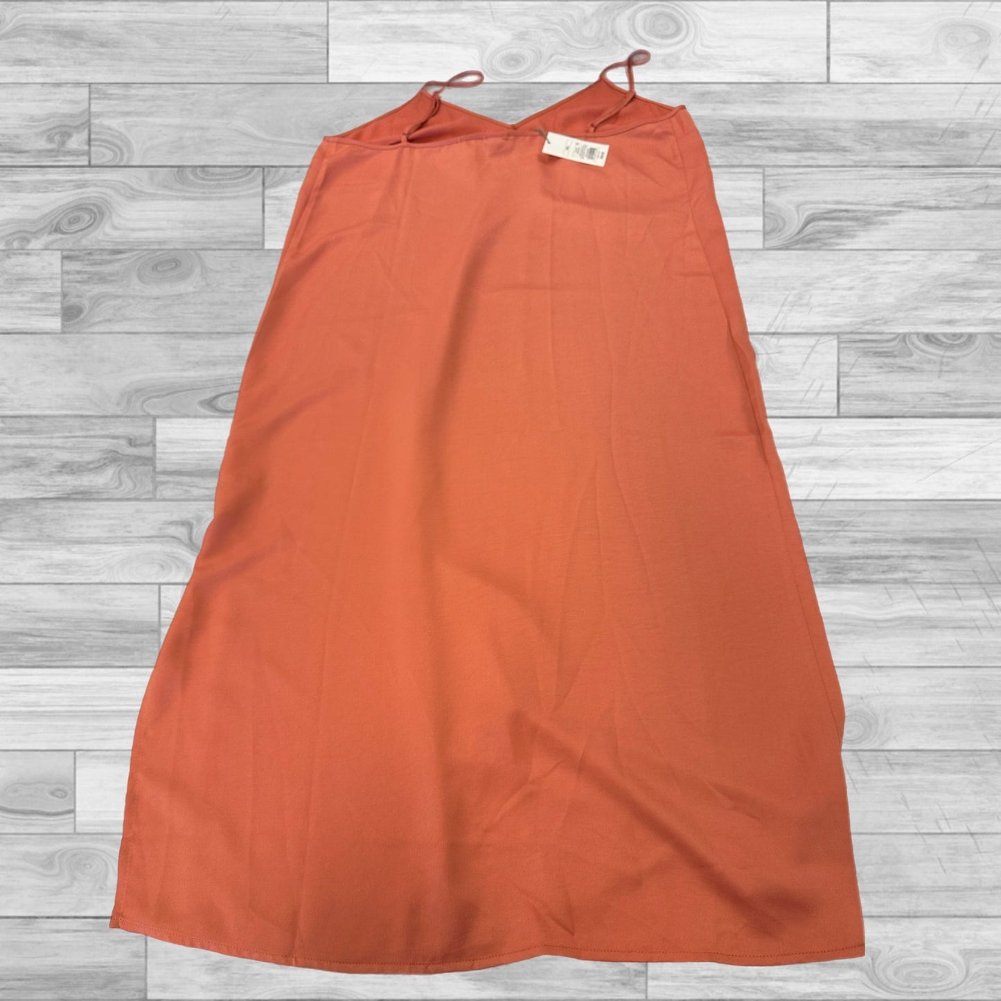 Orange Dress Casual Short A New Day, Size Xxl