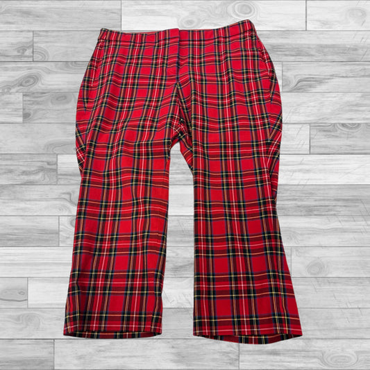 Pants Other By J. Crew In Plaid Pattern, Size: 18