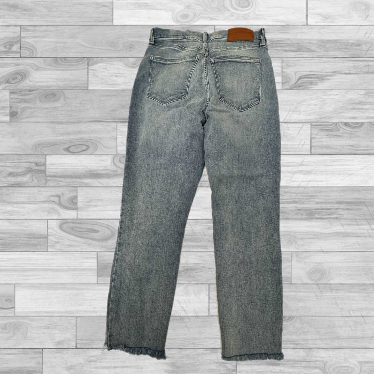 Jeans Skinny By Lucky Brand In Blue Denim, Size: 6