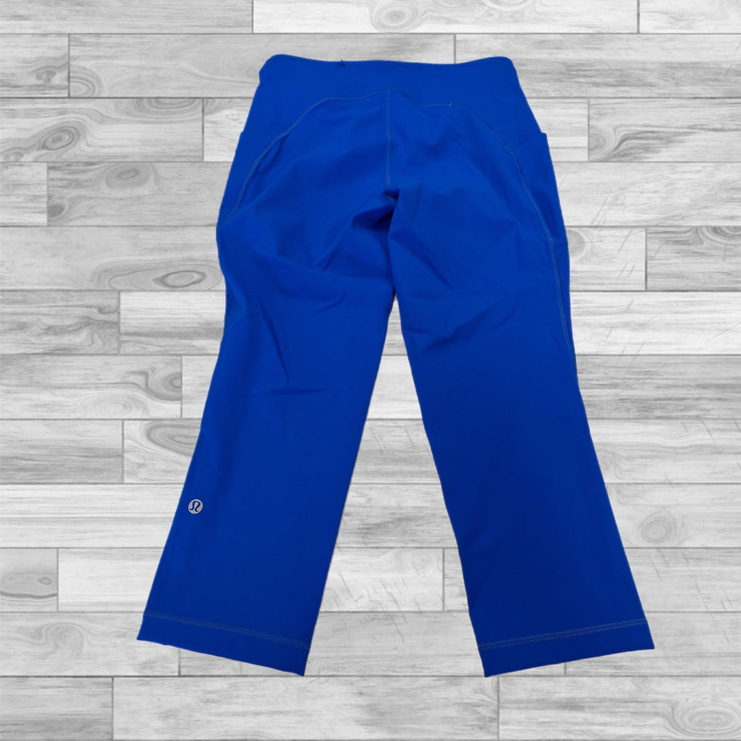 Athletic Leggings Capris By Lululemon In Blue, Size: 10